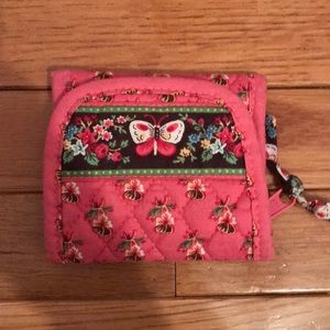 Vera Bradley Pink Trifold Wallet